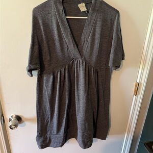 Blu Sage Charcoal Tunic Top